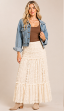 Load image into Gallery viewer, The Ultimate Boho Maxi | Cream, Tiered, And Beautifully Structured ✨