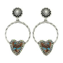 Load image into Gallery viewer, The Wild At Heart Western Statement Earrings
